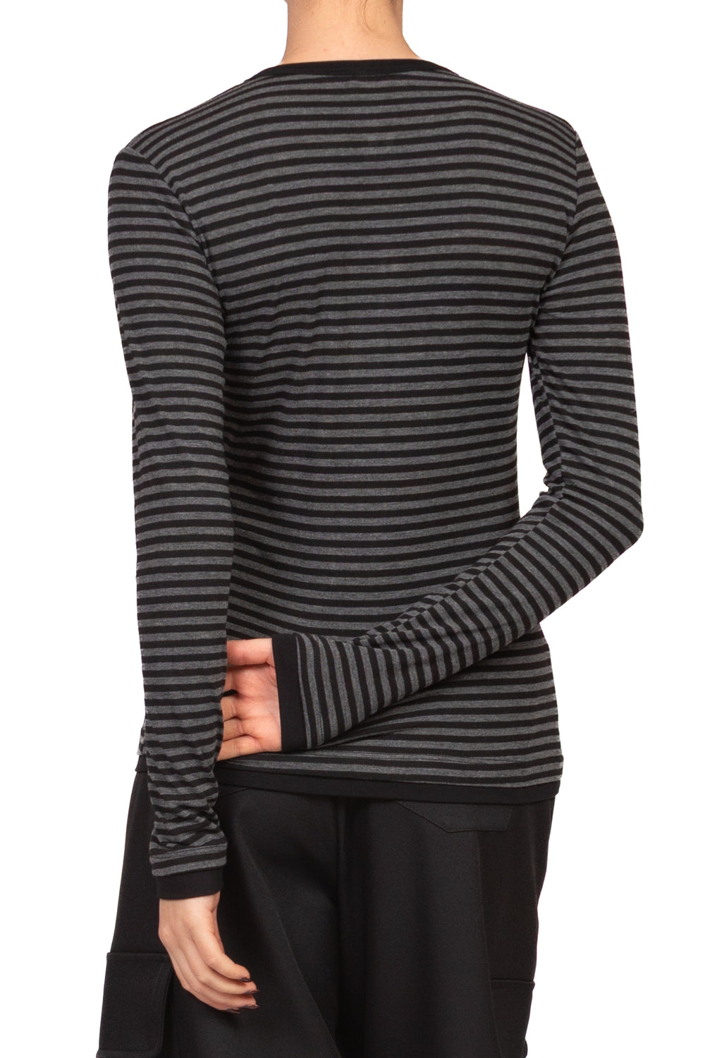 Tensione In - Maglia serafino rigata Art. 30785-688