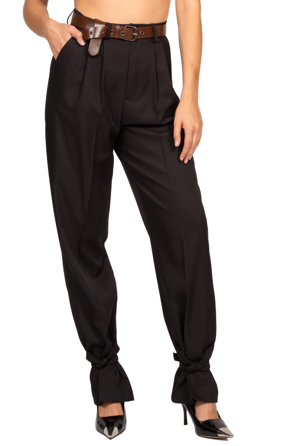 Vicolo - Pantalone gamba dritta con lacci Art. TAC1515