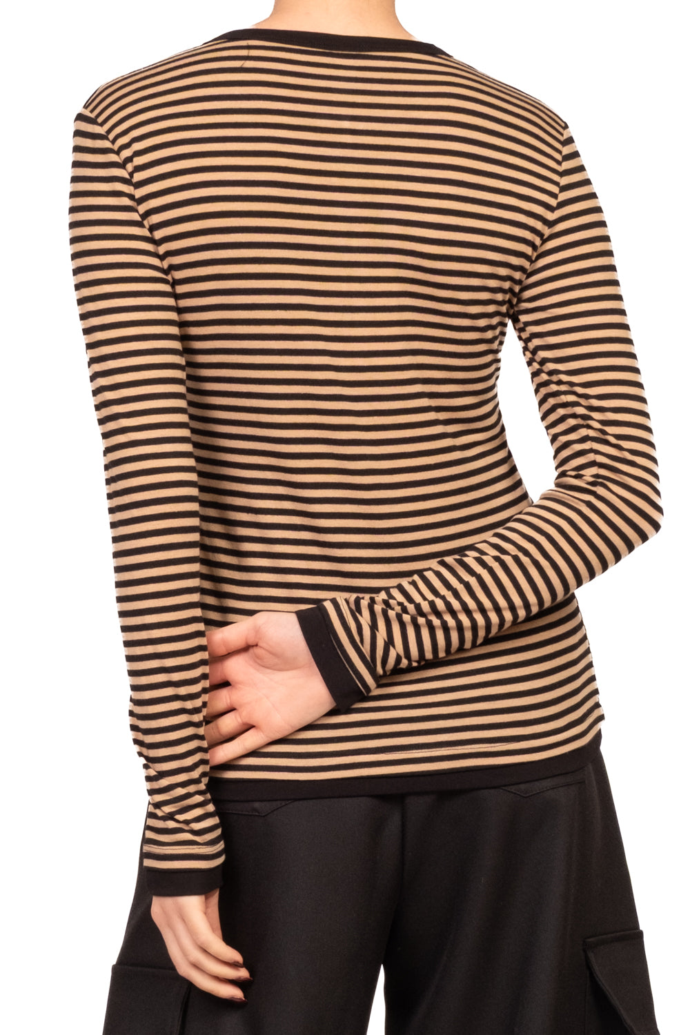 Tensione In - Maglia serafino rigata Art. 30785-688