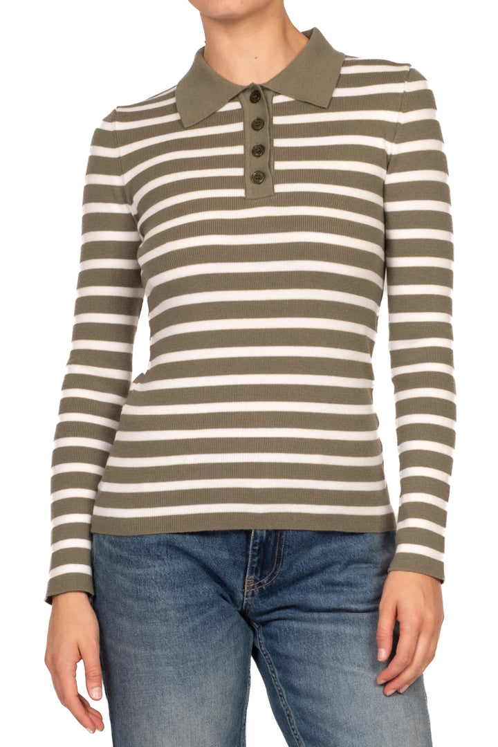 Tensione In - Maglia polo rigata Art. 26A955