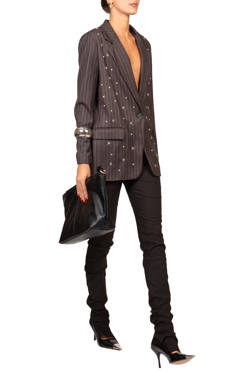 Vicolo - Pantalone slim con spacchetti Art. TAC1431