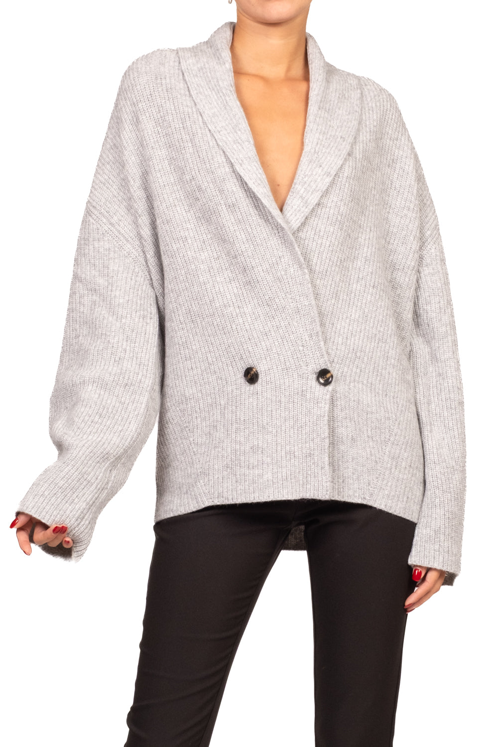 Vicolo - Cardigan chiusura doppio petto Art. 7AC7003
