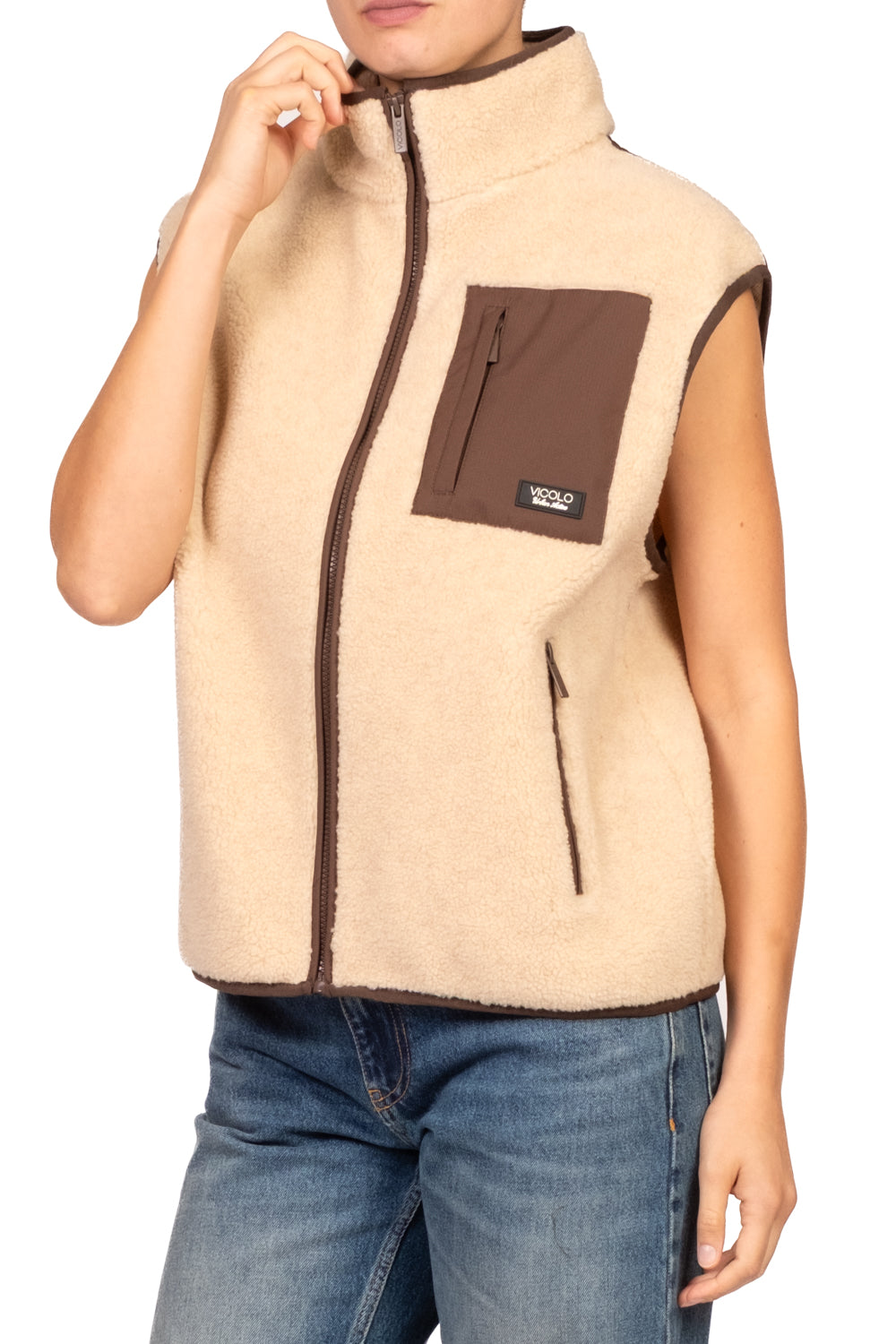Vicolo - Gilet teddy Art. TAC0355
