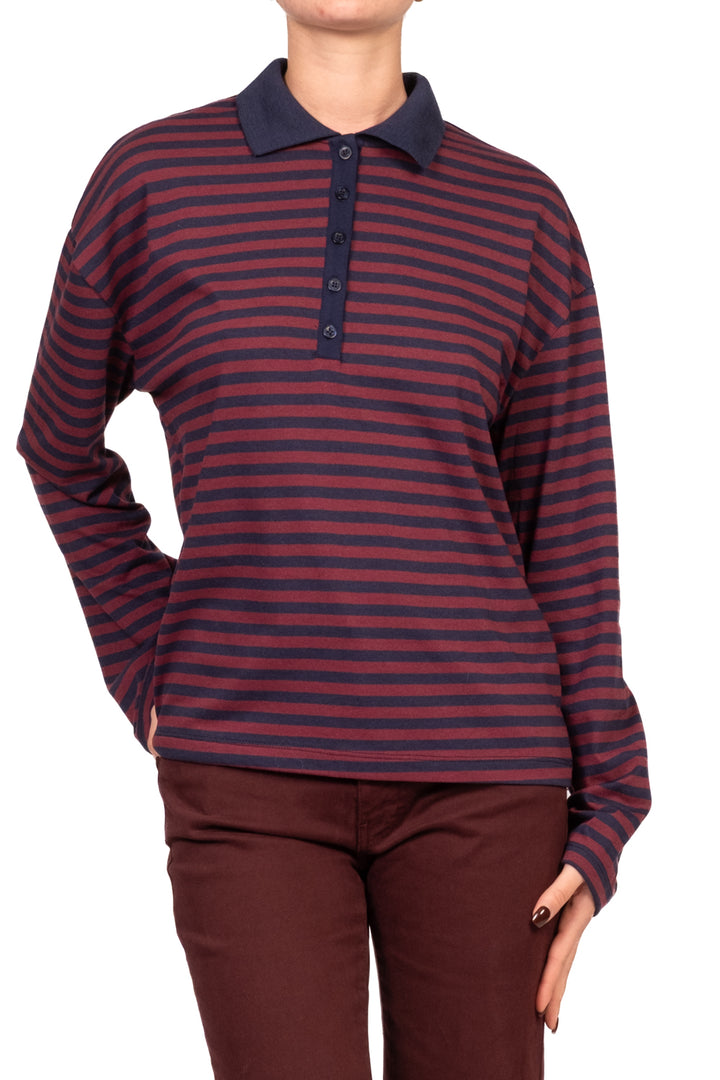 Tensione In - Maglia polo rigata Art. 70098-501