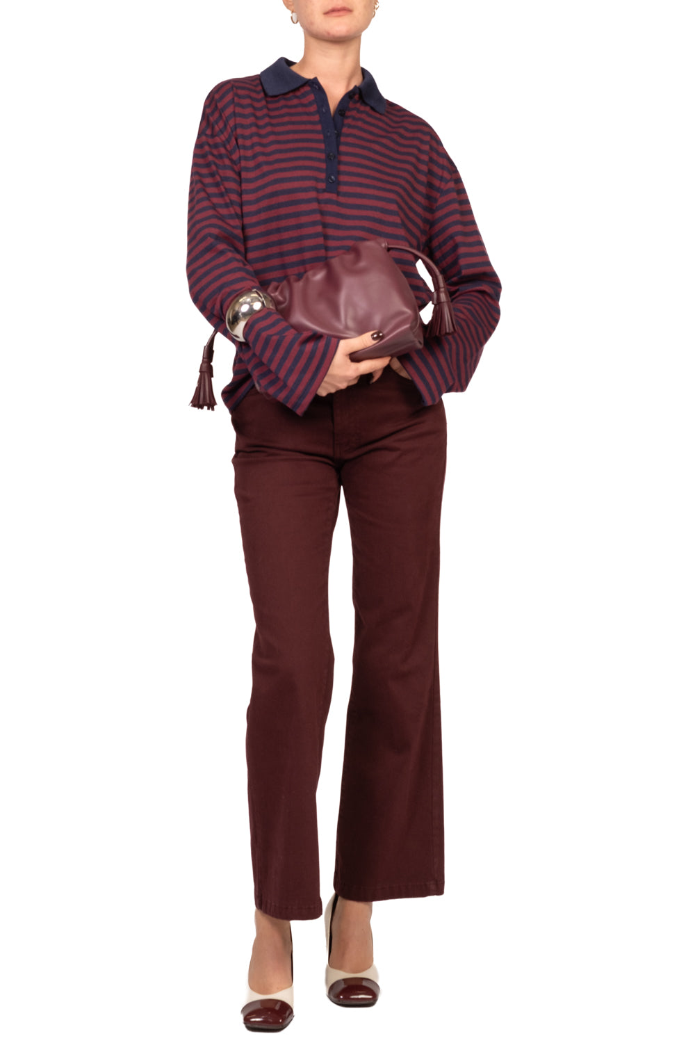 Tensione In - Maglia polo rigata Art. 70098-501