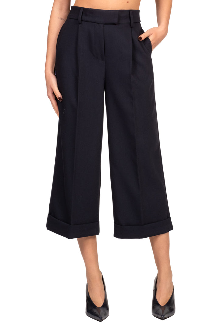 Tensione In - Pantalone crop con risvolto Art. 27P6431