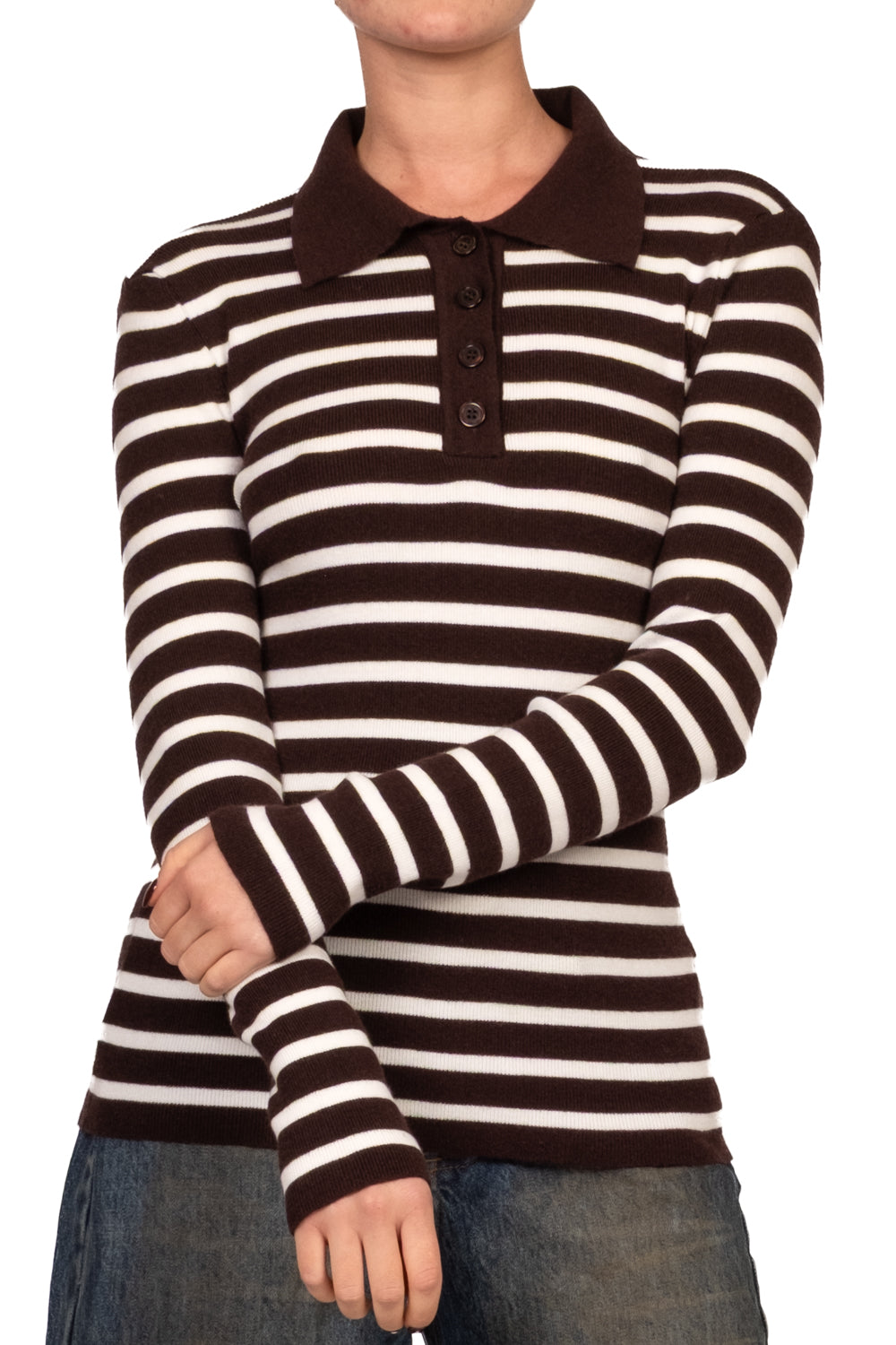 Tensione In - Maglia polo rigata Art. 26A955