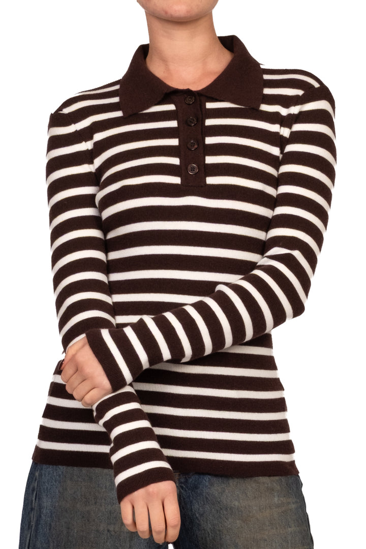 Tensione In - Maglia polo rigata Art. 26A955