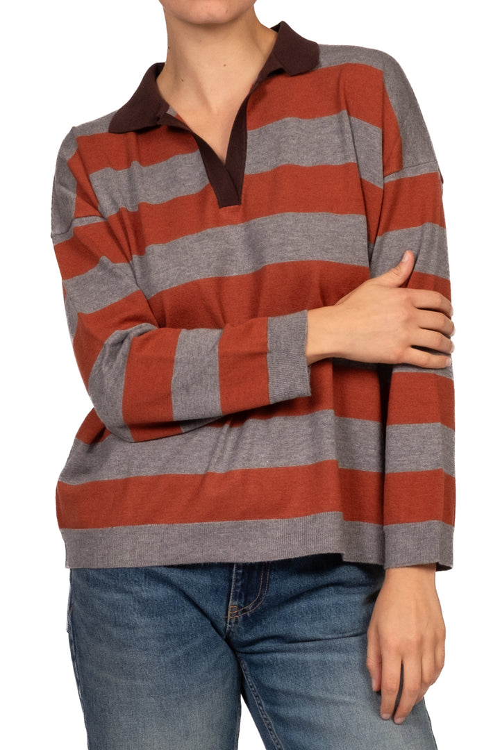 Vicolo - Maglia polo rigata Art. 2AC2118