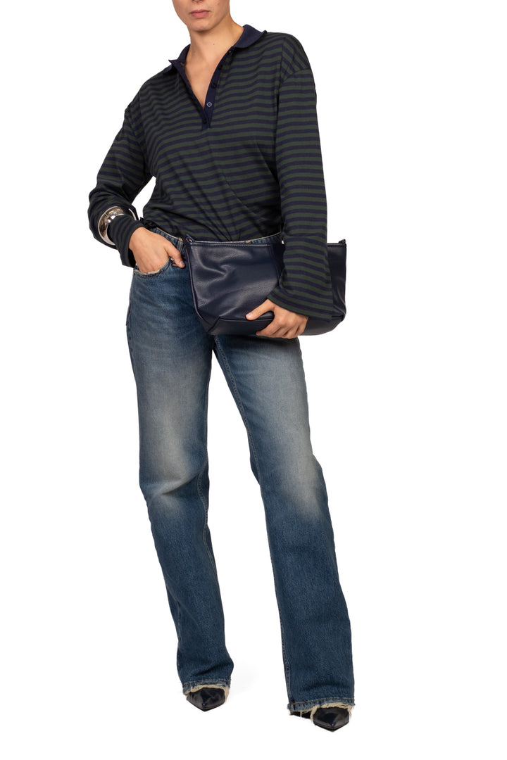 Tensione In - Maglia polo rigata Art. 70098-501