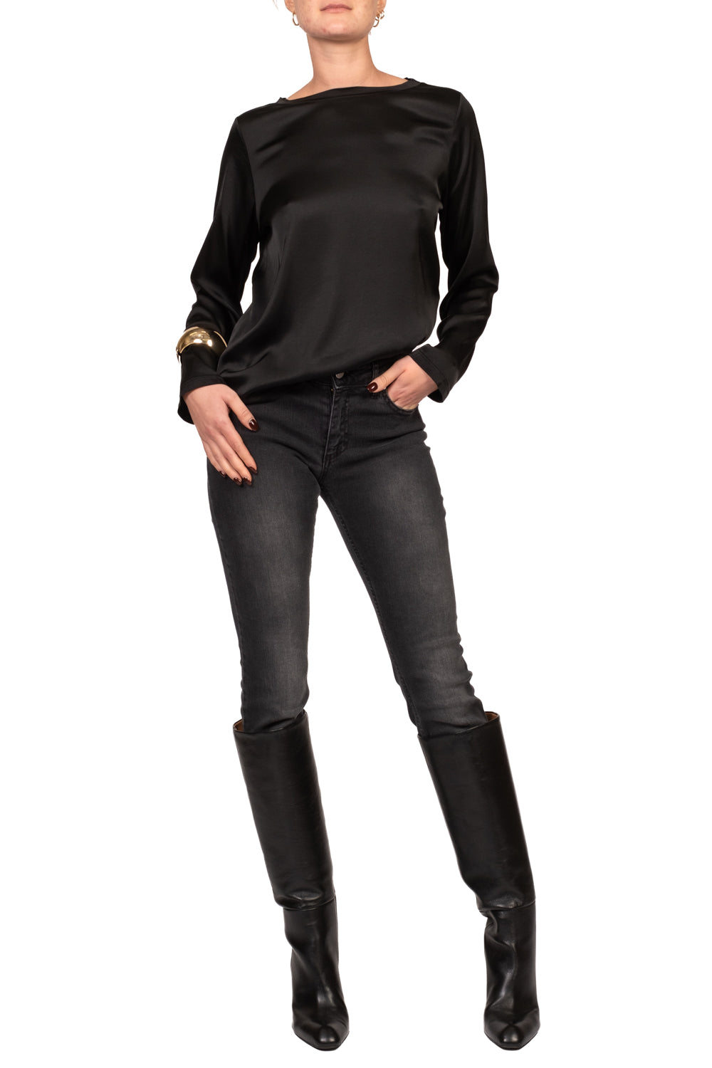 Tensione In - T-Shirt satin manica lunga Art. C049B97Q-AI26