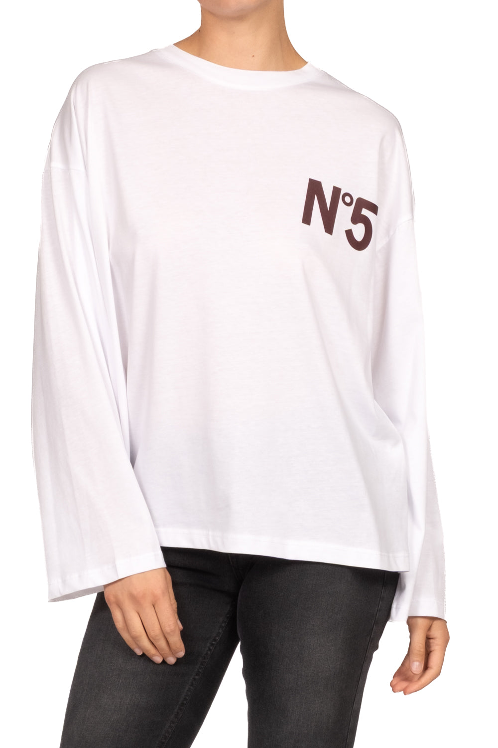 Tensione In - T-shirt girocollo N5 manica campana Art. 27M6518