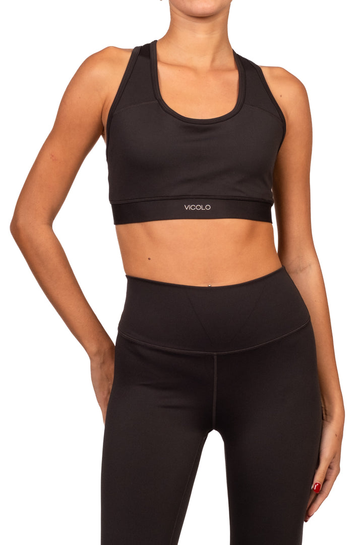 Vicolo - Top crop sportivo Art. UAC0014