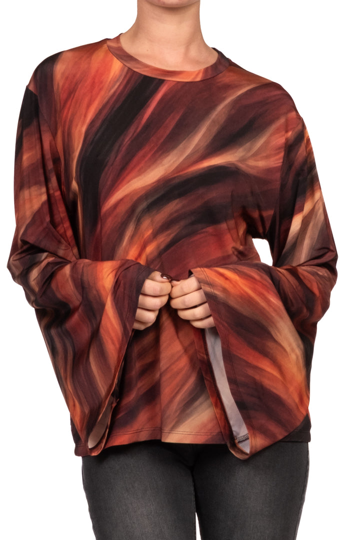 Tensione In - T-Shirt fantasia sfumata Art. 40732