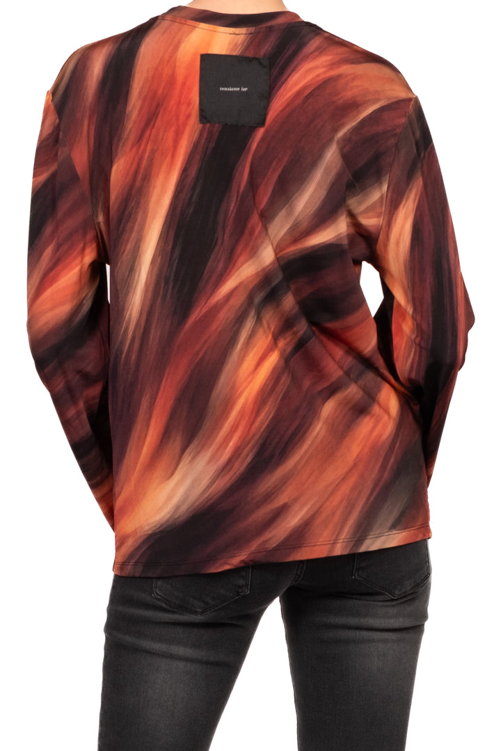 Tensione In - T-Shirt fantasia sfumata Art. 40732
