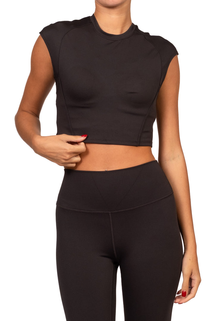 Vicolo - T- Shirt crop sportiva  Art. UAC0013