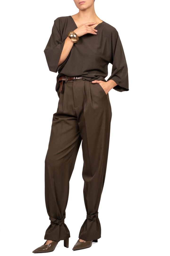 Vicolo - Pantalone gamba dritta con lacci Art. TAC1515