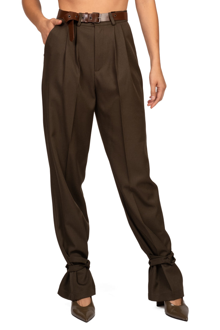 Vicolo - Pantalone gamba dritta con lacci Art. TAC1515