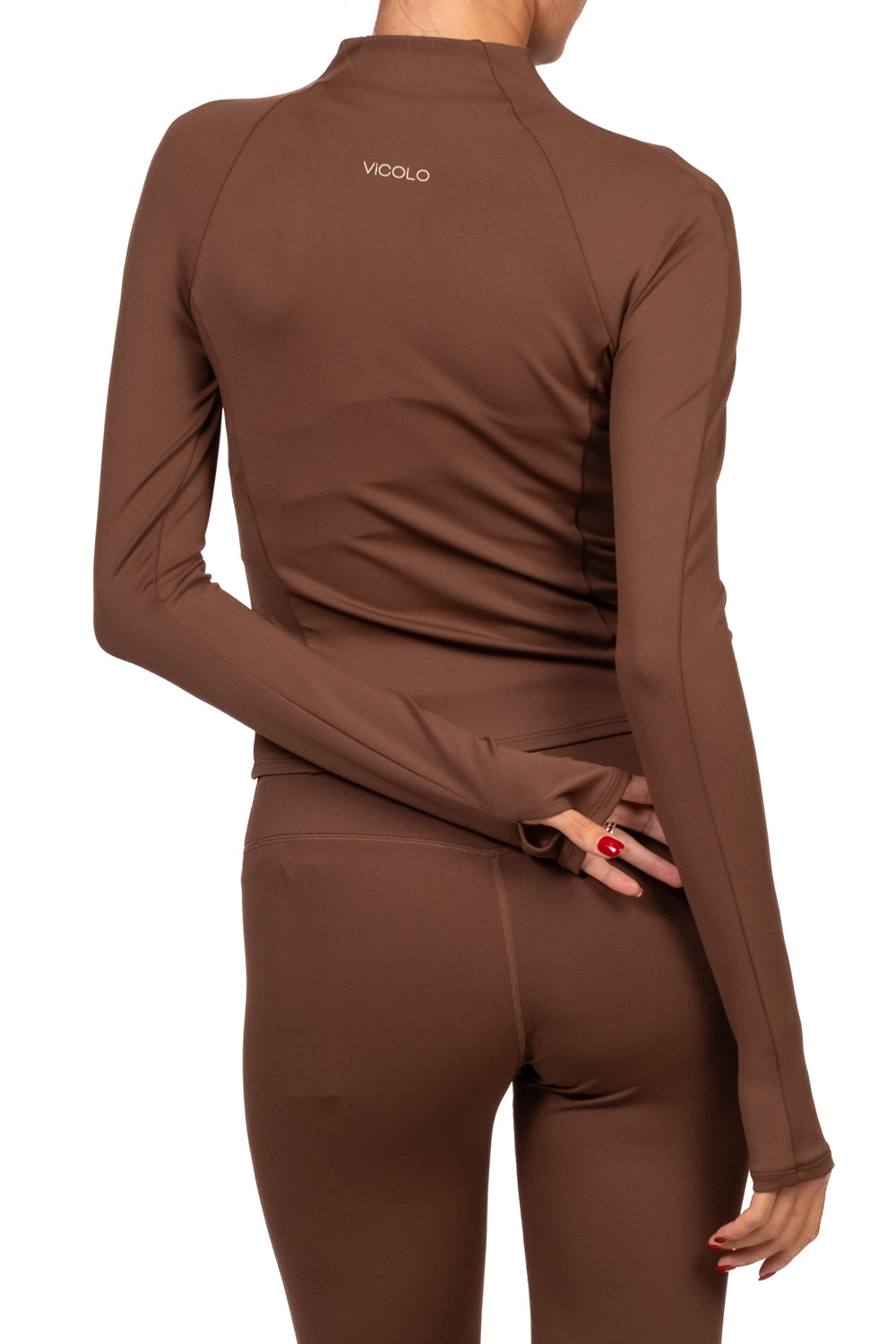 Vicolo - Felpa con zip sportiva  Art. UAC0017
