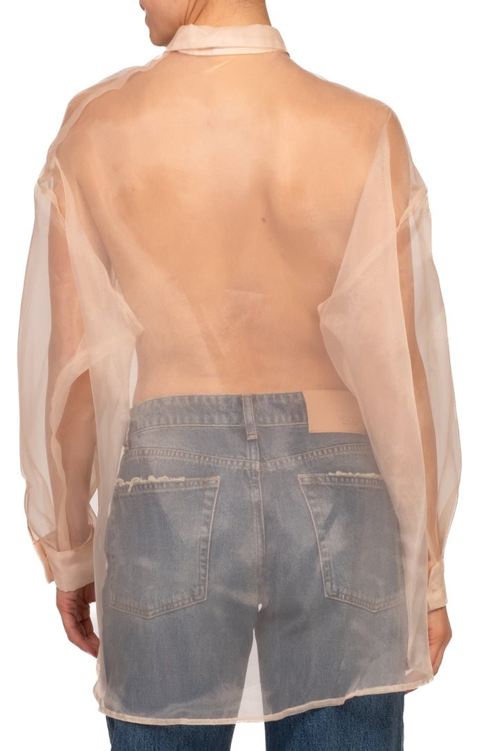 Dixie - Camicia over in organza Art. CFSRDLP
