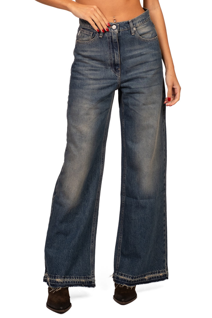 Vicolo - Jeans palazzo ROSA - denim Art. DAC5192