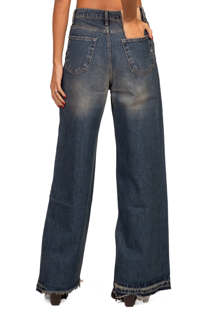 Vicolo - Jeans palazzo ROSA - denim Art. DAC5192