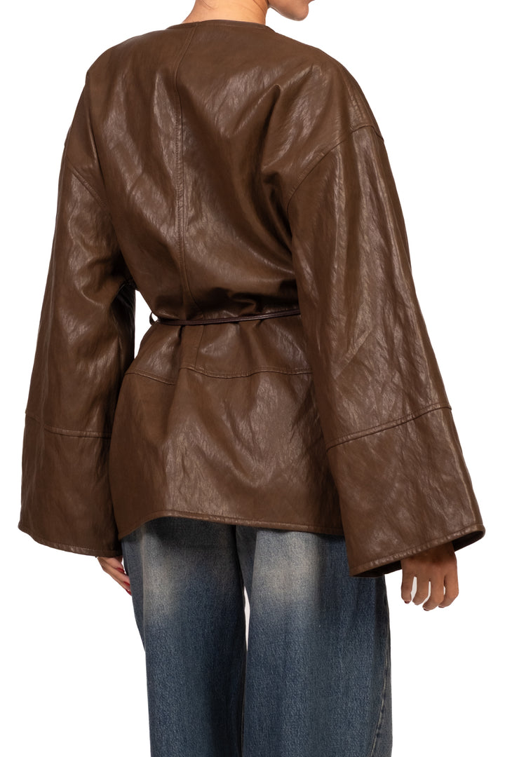 Tensione In - Giacca kimono ecopelle Art. FW260132