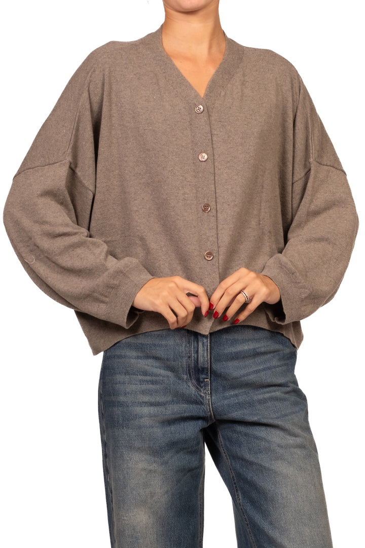 Vicolo - Cardigan scatoletta misto lana Art. 2AC2167