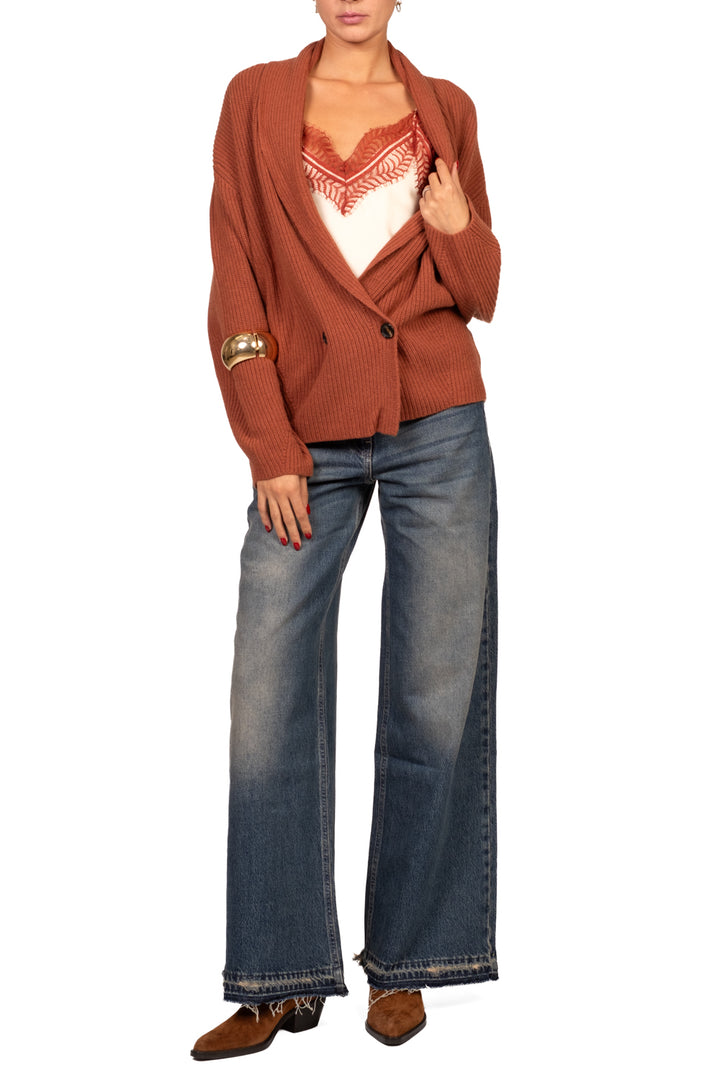 Vicolo - Cardigan chiusura doppio petto Art. 7AC7003