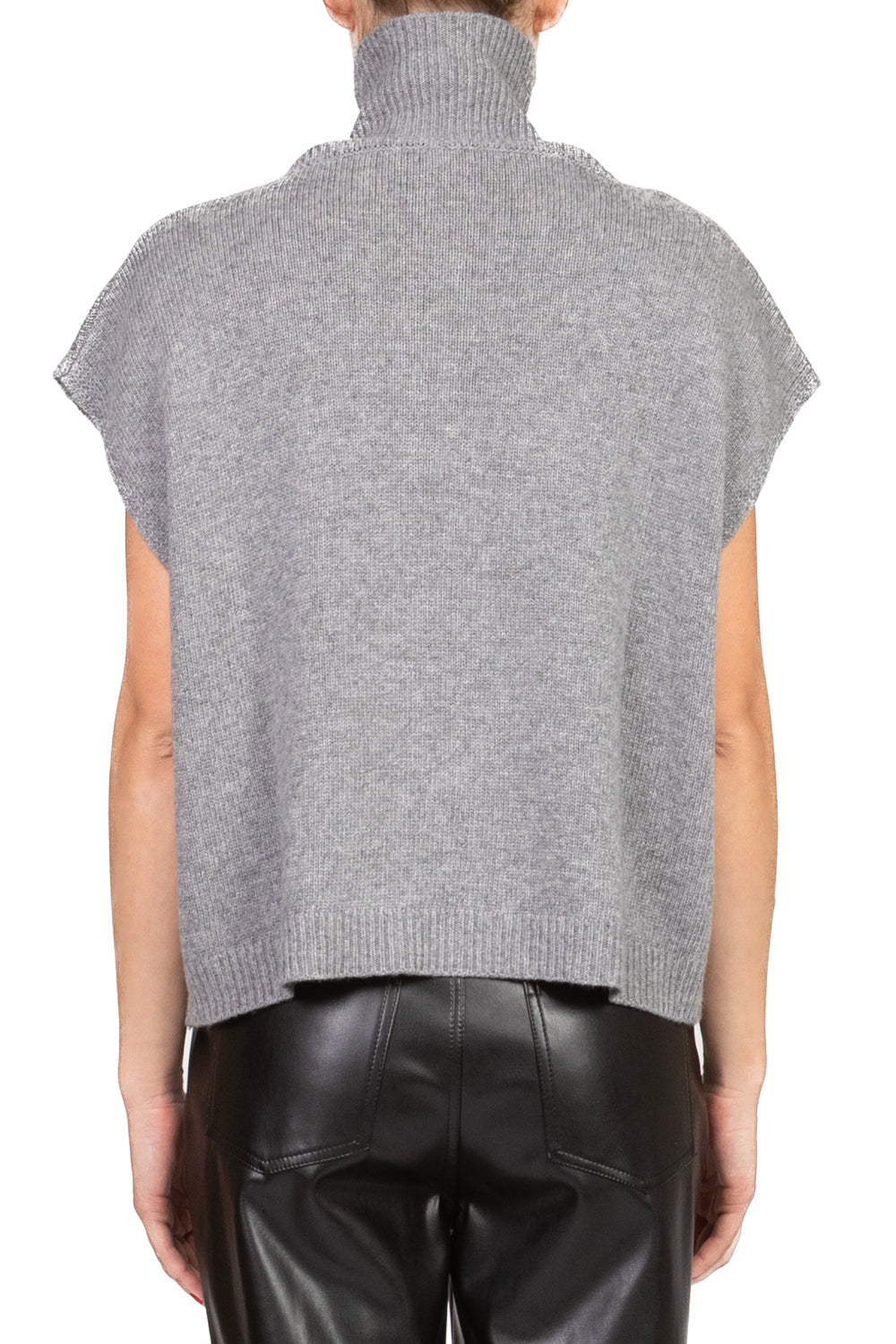 Tensione In - Gilet collo alto con bottoni Art. D80966