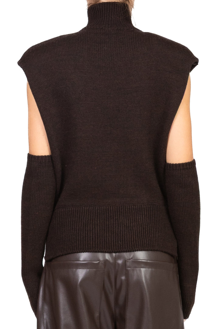 Tensione In - Gilet con manicotti e bottoni Art. 252PA9371