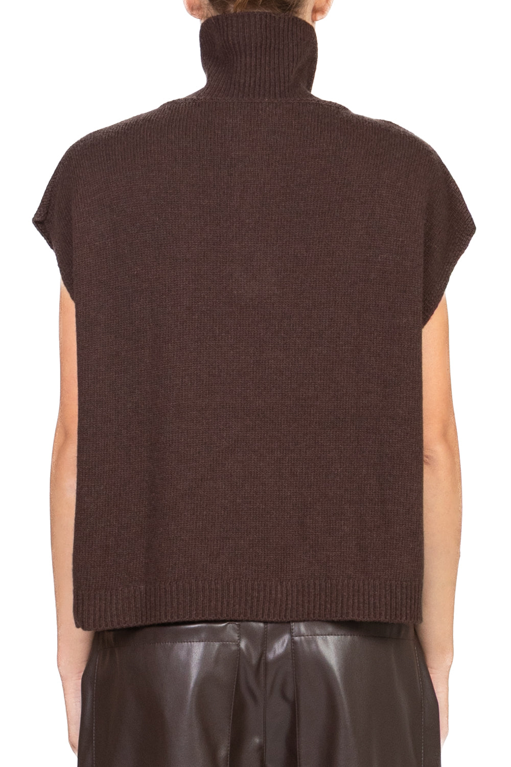 Tensione In - Gilet collo alto con bottoni Art. D80966