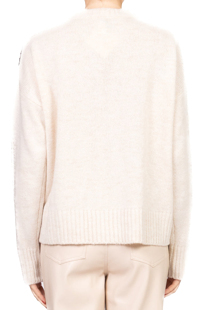 Tensione In - Maglia girocollo rombi intarsio Art. W5HMJ78A359