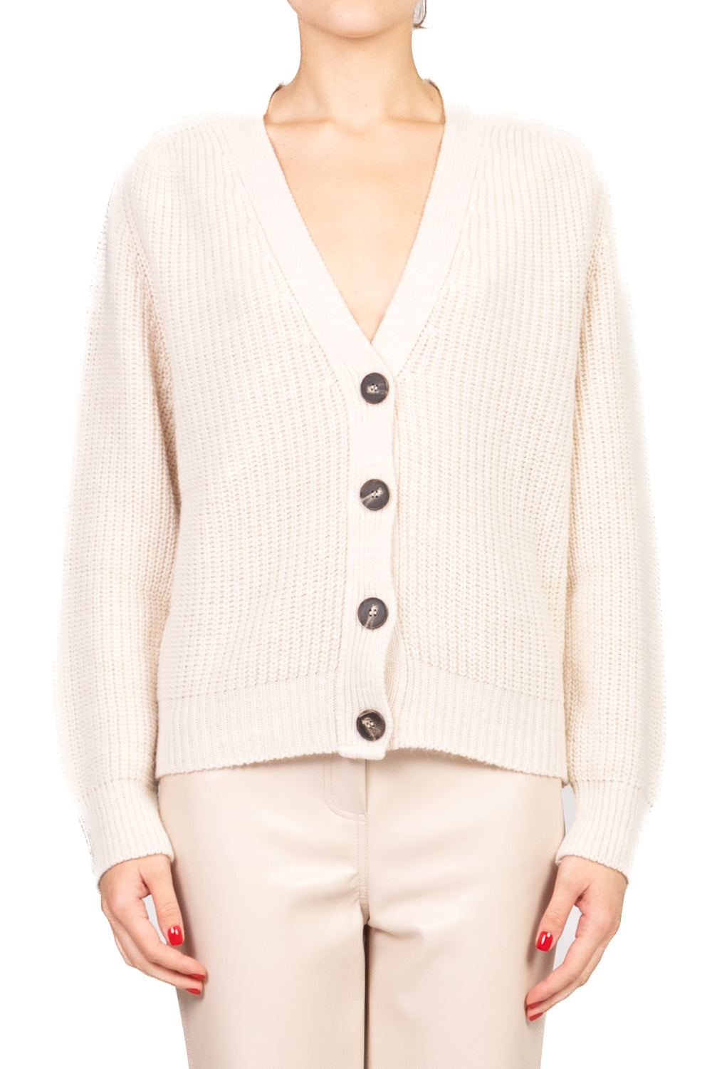 Tensione In - Cardigan a costine Art. D80942