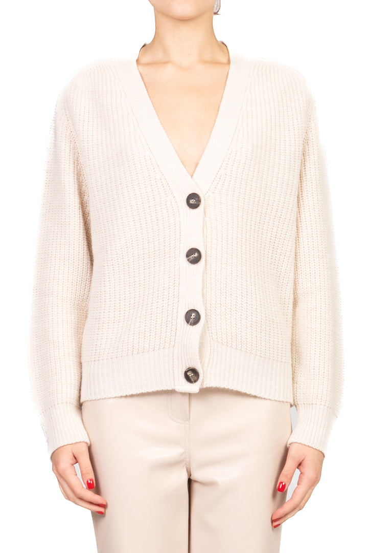 Tensione In - Cardigan a costine Art. D80942