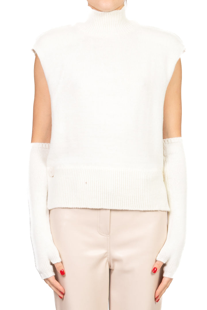 Tensione In - Gilet con manicotti e bottoni Art. 252PA9371