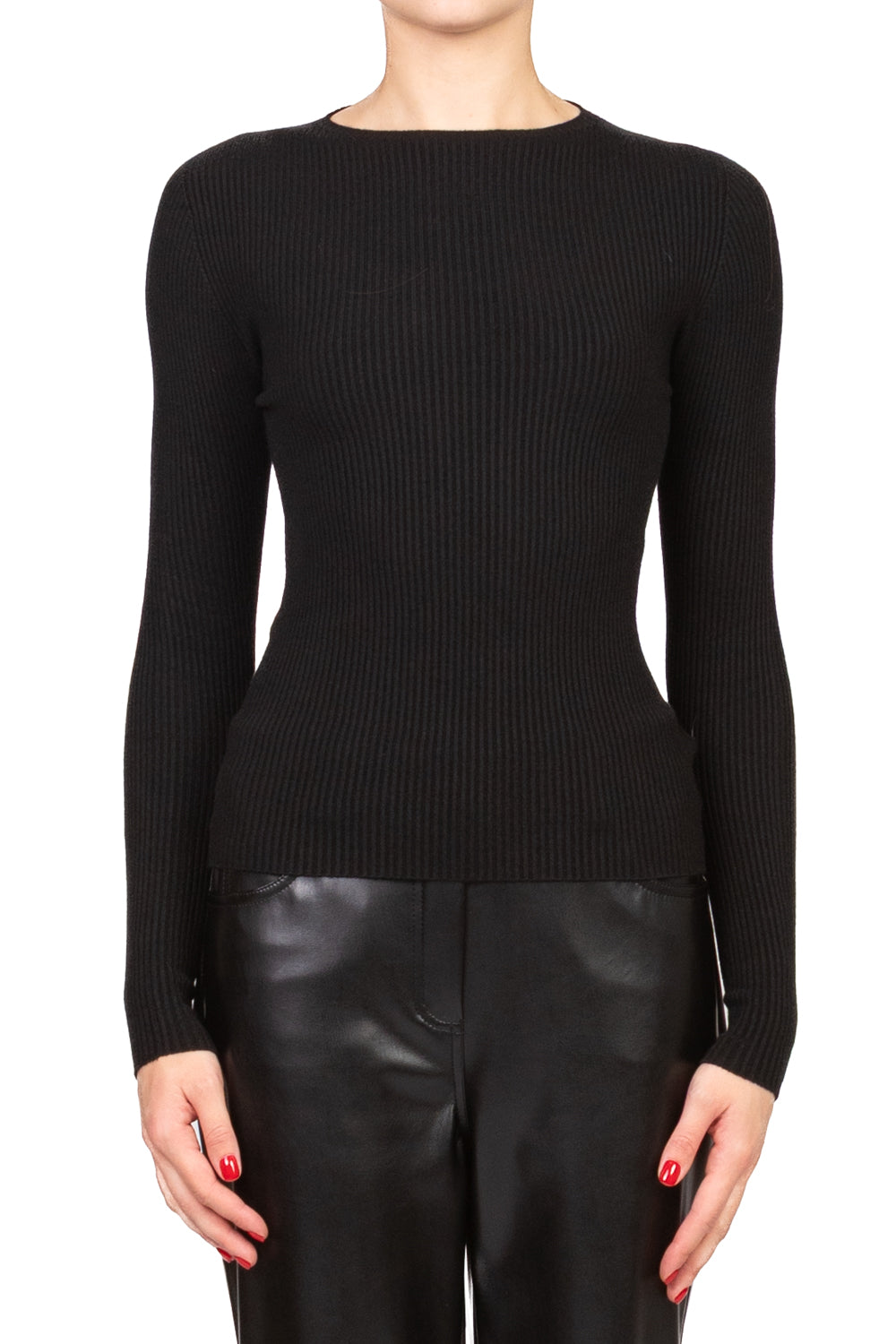 Tensione In - Maglia girocollo costine Art. IRC112AI25