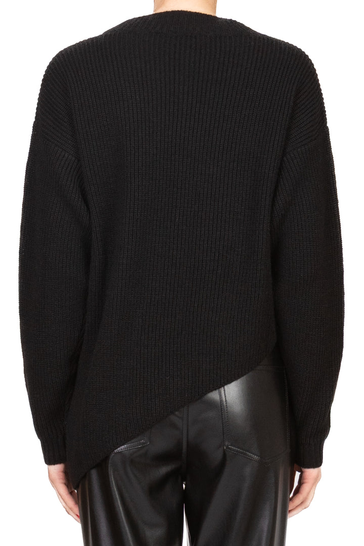 Kontatto - Maglia girocollo asimmetrica Art. 3M1086NI