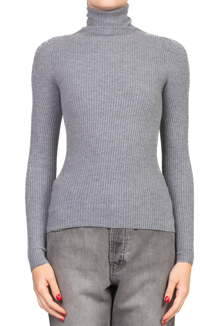 Tensione In - Maglia costine collo alto Art. IRC1273AI25