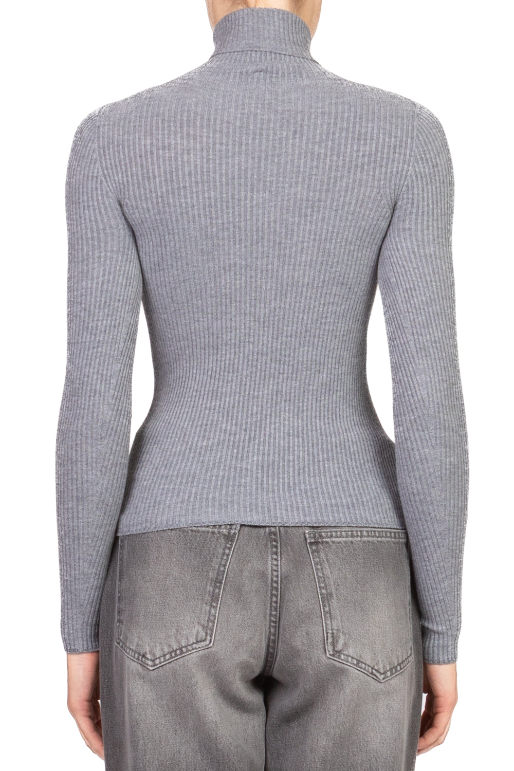 Tensione In - Maglia costine collo alto Art. IRC1273AI25