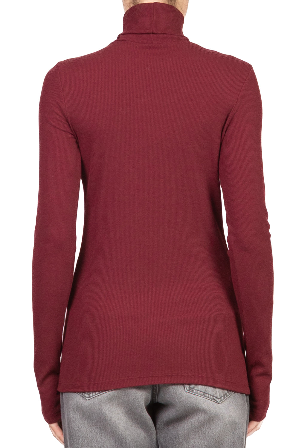 Vicolo - Maglia costine collo alto Art. UF0206