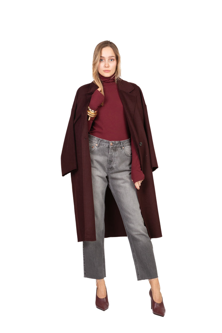 Vicolo - Maglia costine collo alto Art. UF0206