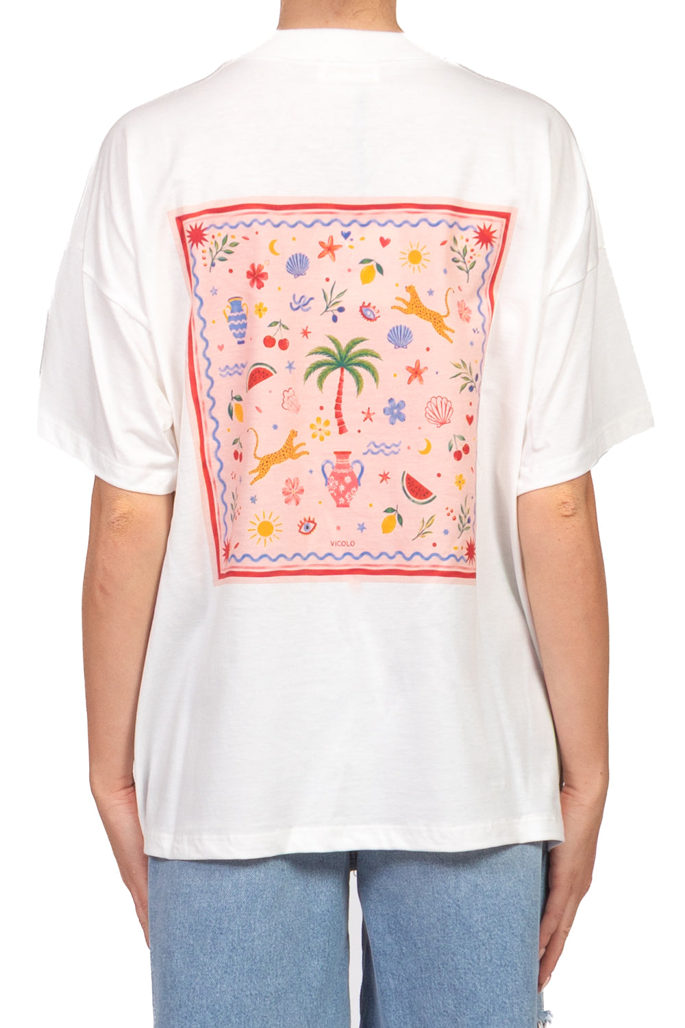 Vicolo - T-Shirt stampa Art. RAB1078