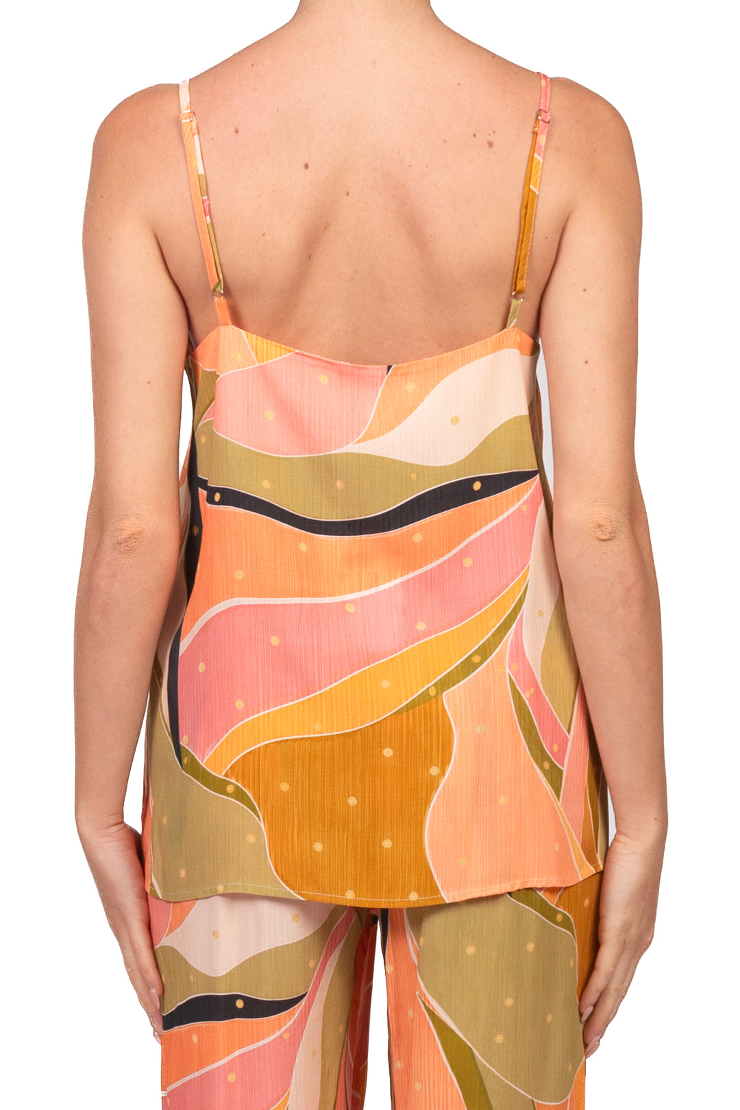Dixie - Top bretella fantasia Art. RAST1ZO