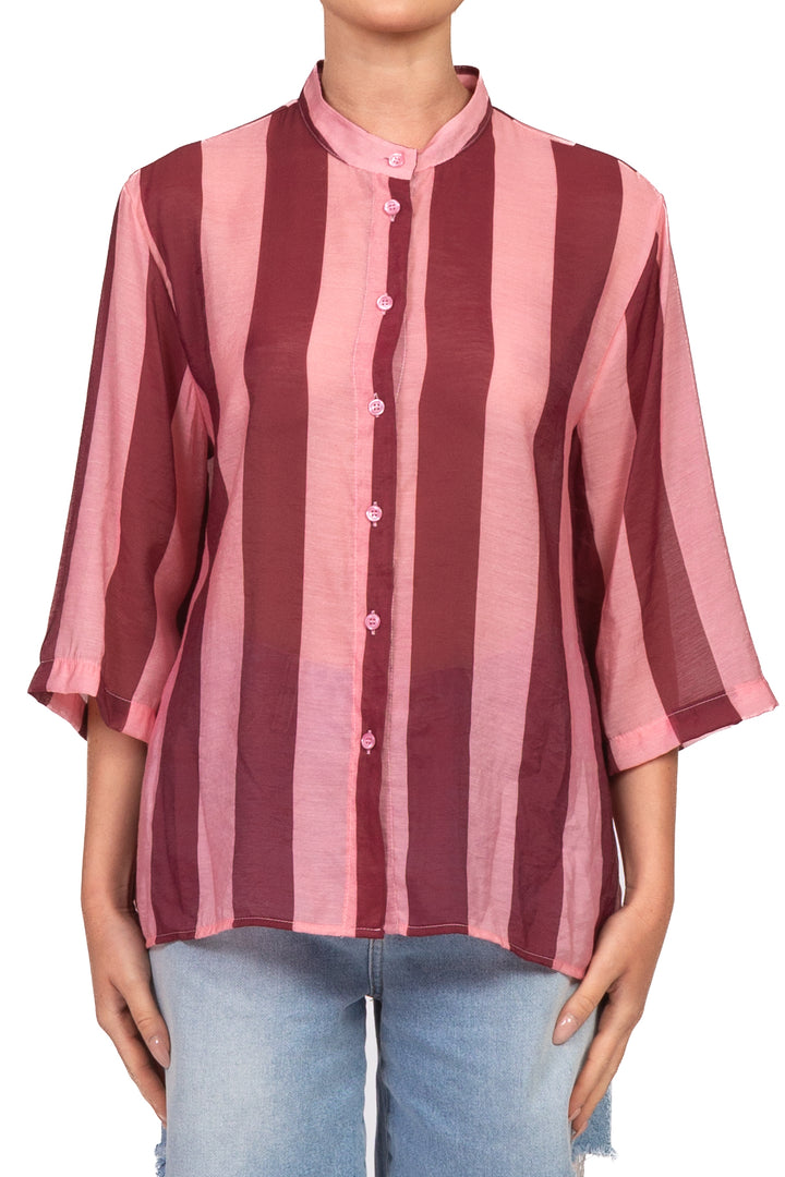 Dixie - Camicia mussola rigata Art. CFRN1ZS
