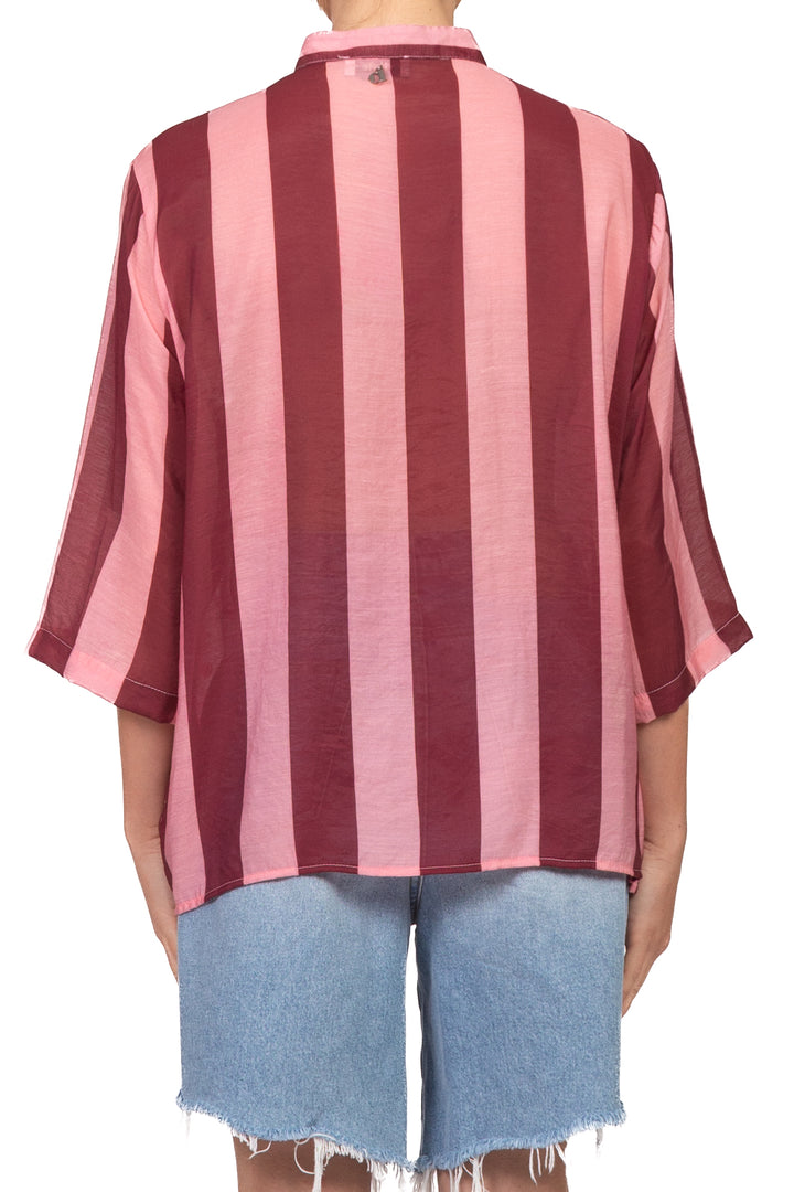 Dixie - Camicia mussola rigata Art. CFRN1ZS