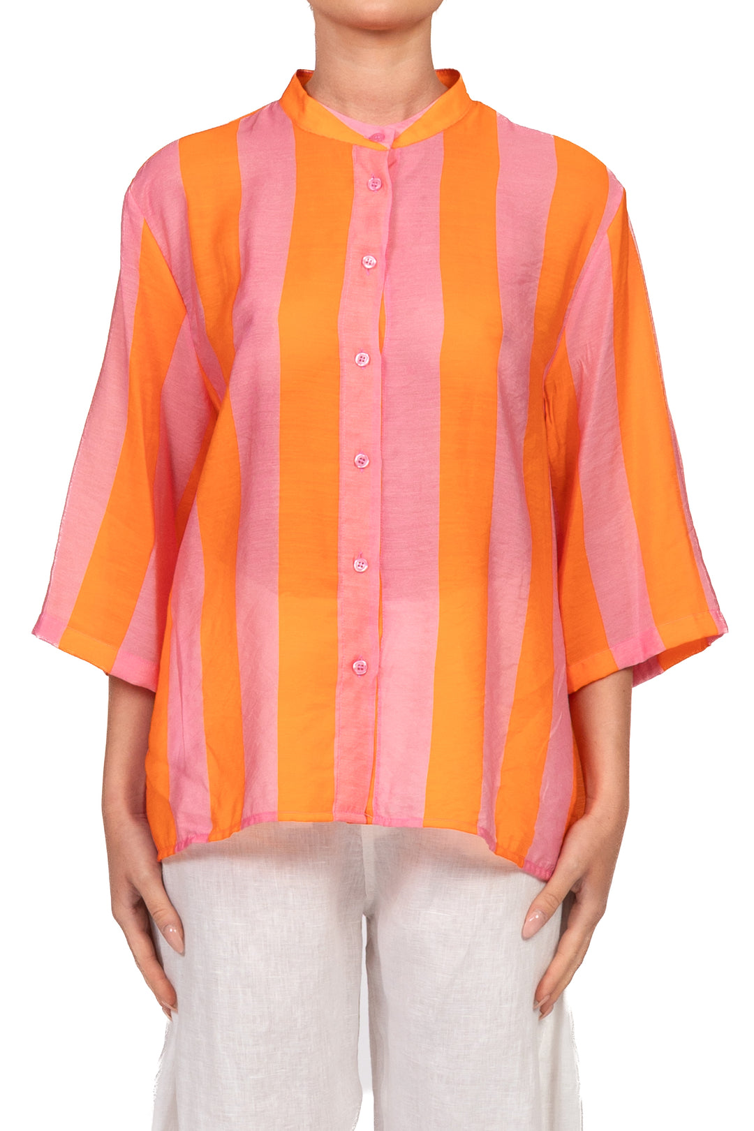 Dixie - Camicia mussola rigata Art. CFRN1ZS