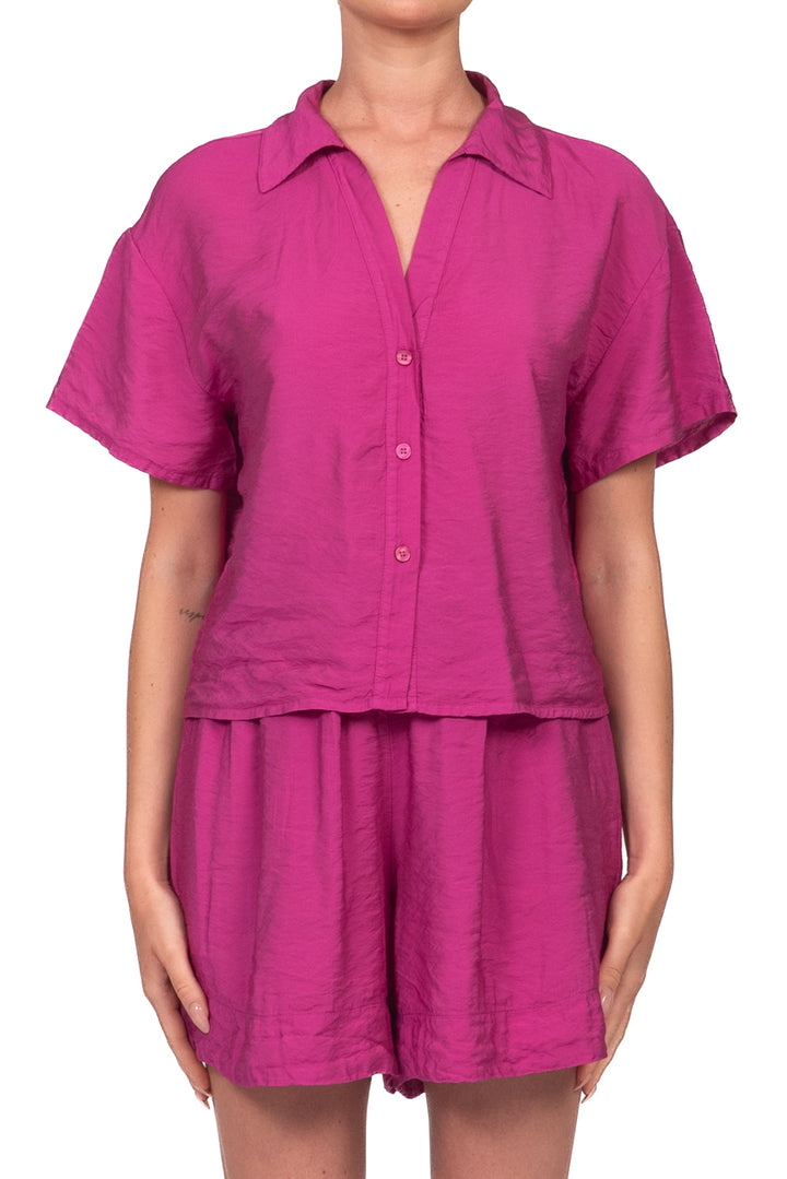 Tensione In - Camicia goffrata mezza manica Art. 45184V78
