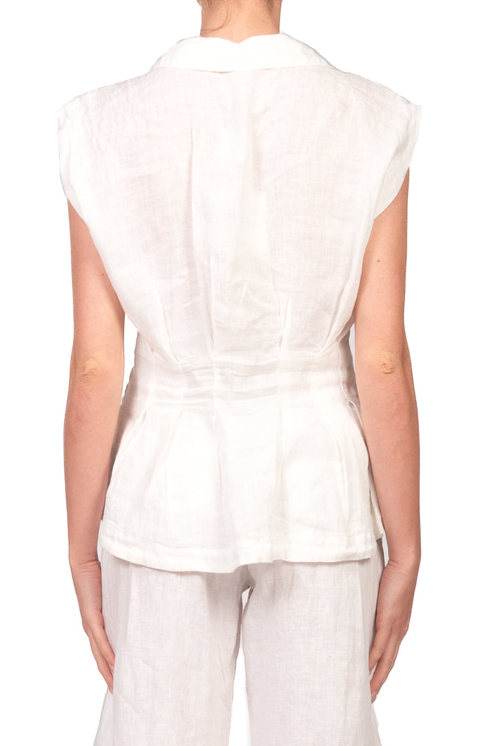 Tensione In - Camicia sfiancata in lino Art. S26CL19