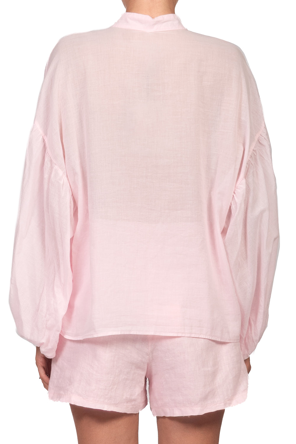 Tensione In - Camicia ricamata in mussola Art. PE260397
